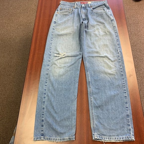 Men's VTG 569 Loose Straight 100% Cotton High Rise - Picture 4 of 10